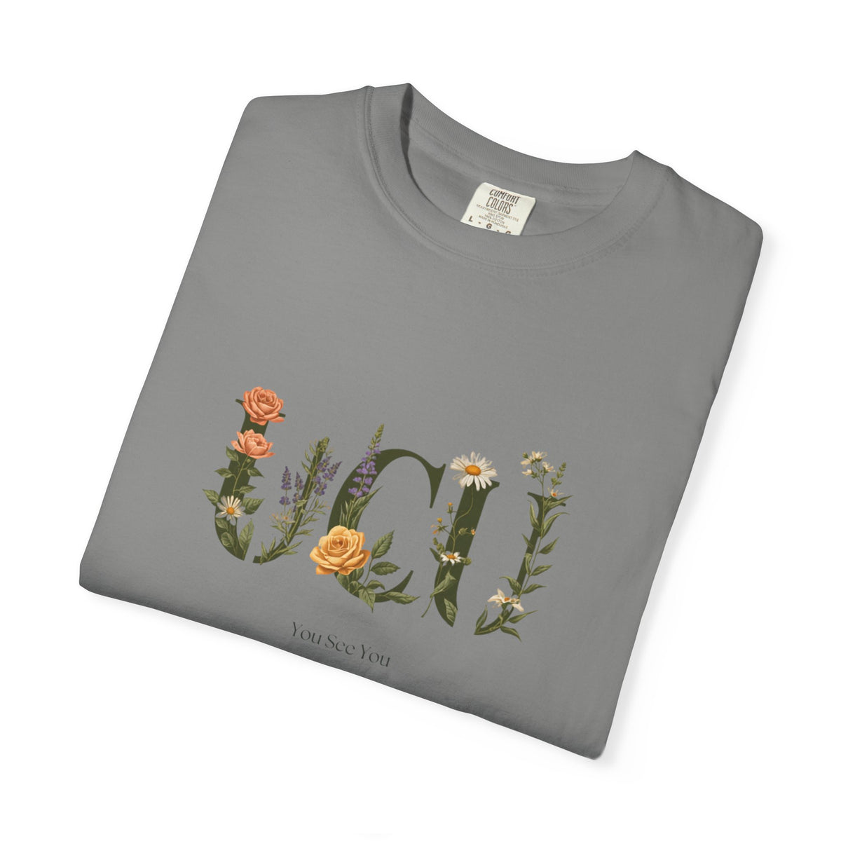 Floral “UCU” T-Shirt