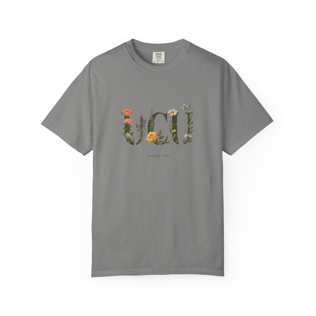 Floral “UCU” T-Shirt