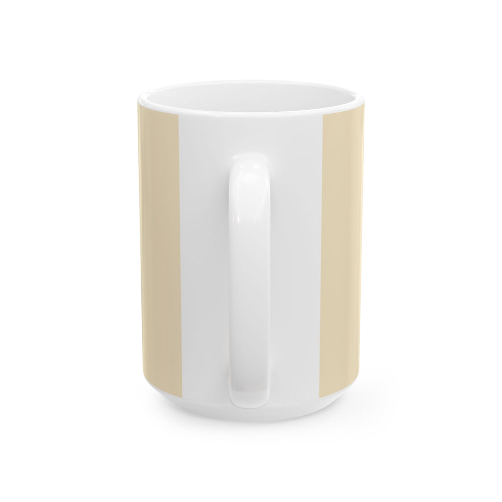 Floral UCU Monogram Ceramic Mug