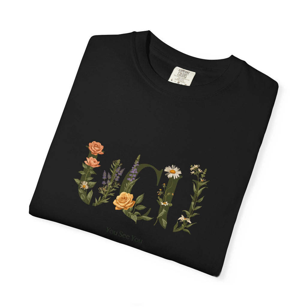 Floral “UCU” T-Shirt