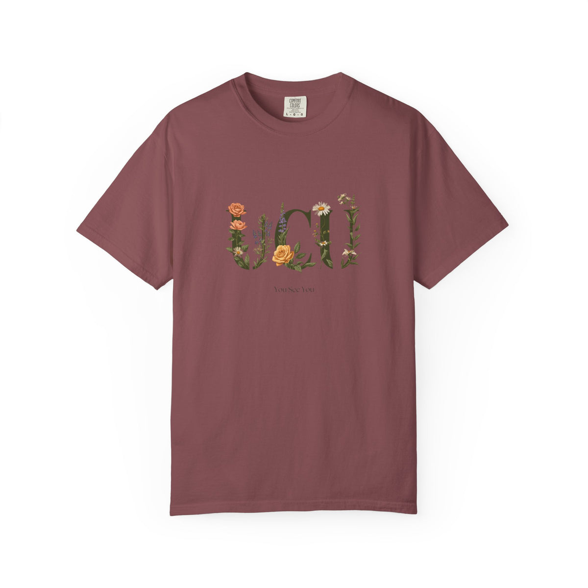 Floral “UCU” T-Shirt