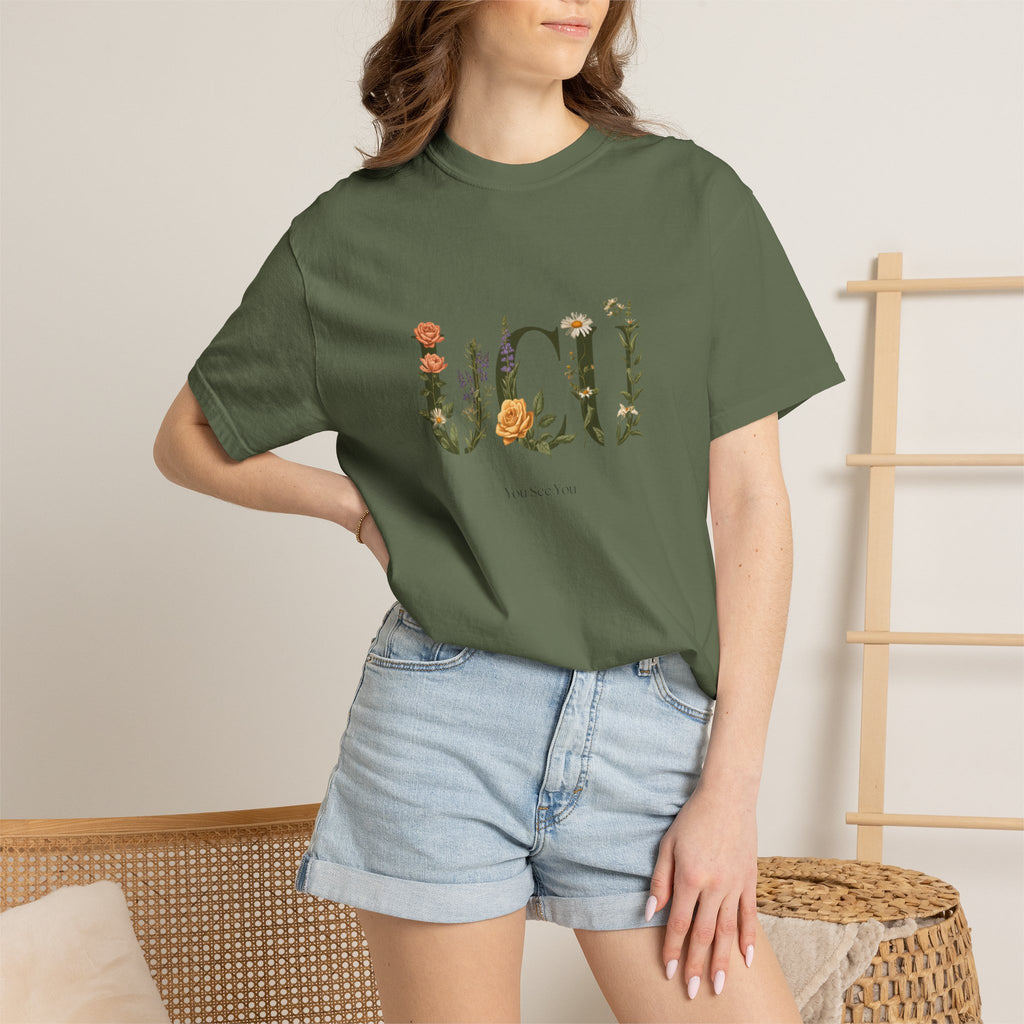 Floral “UCU” T-Shirt