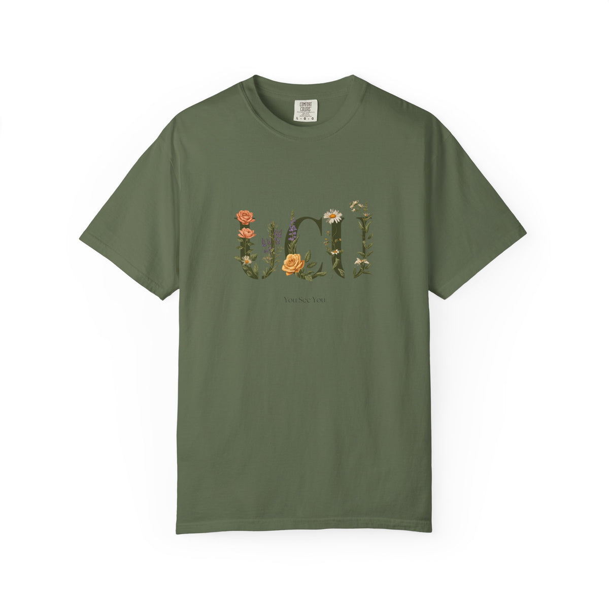 Floral “UCU” T-Shirt