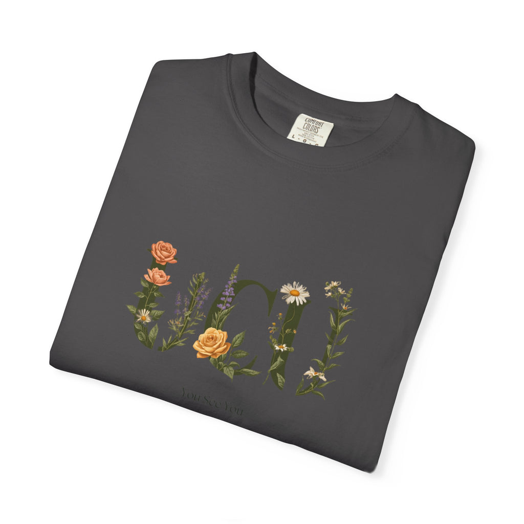 Floral “UCU” T-Shirt