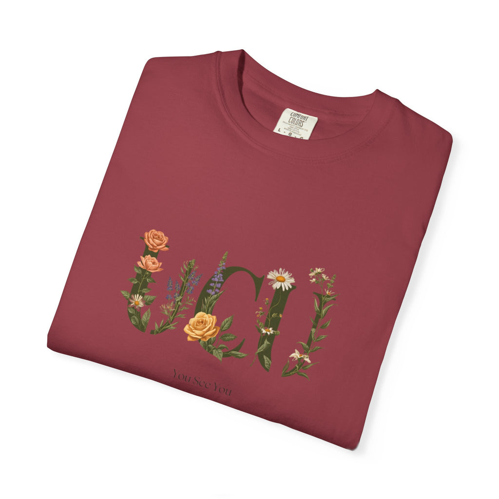 Floral “UCU” T-Shirt