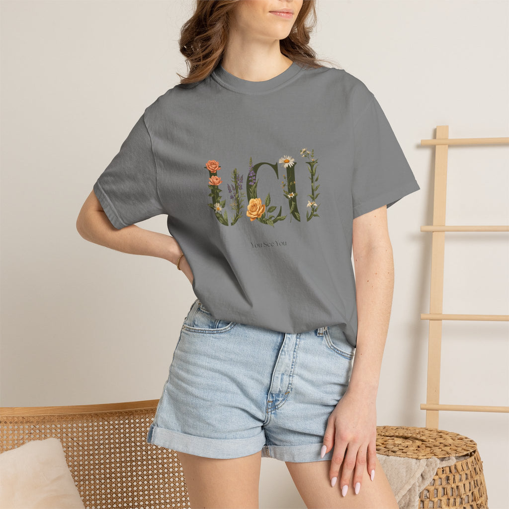 Floral “UCU” T-Shirt