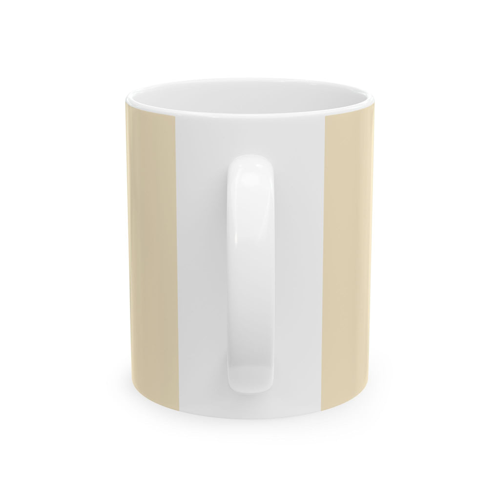 Floral UCU Monogram Ceramic Mug