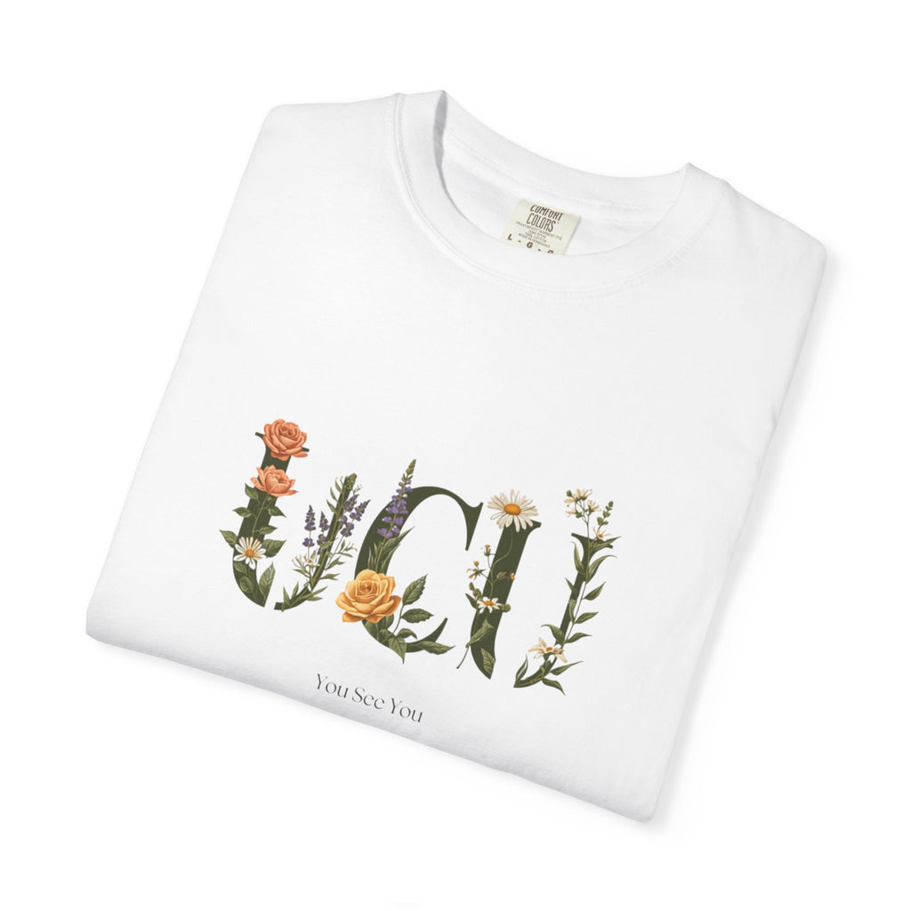 Floral “UCU” T-Shirt