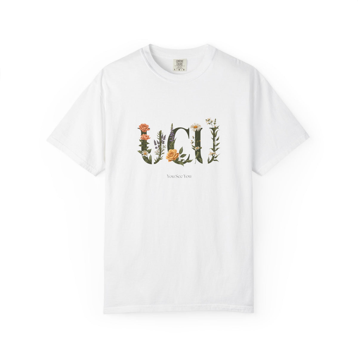 Floral “UCU” T-Shirt