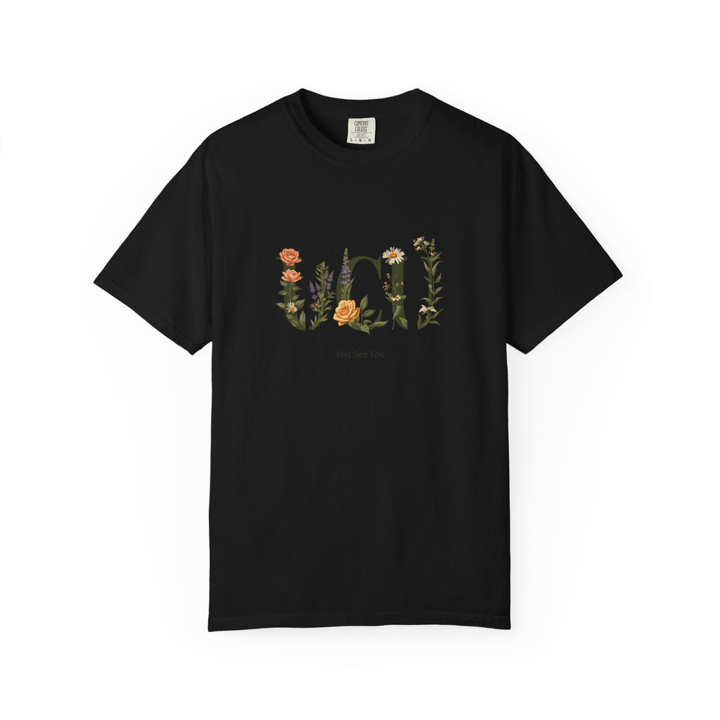 Floral “UCU” T-Shirt