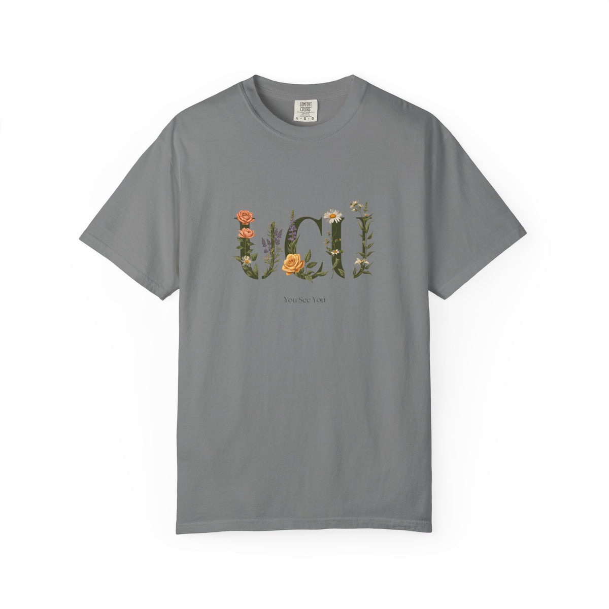 Floral “UCU” T-Shirt